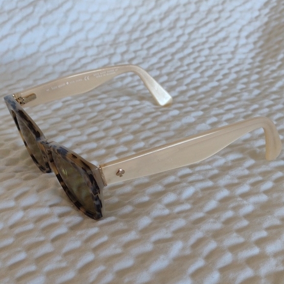 Tortoiseshell Sunglasses with Green Lenses Kate Spade main image 6